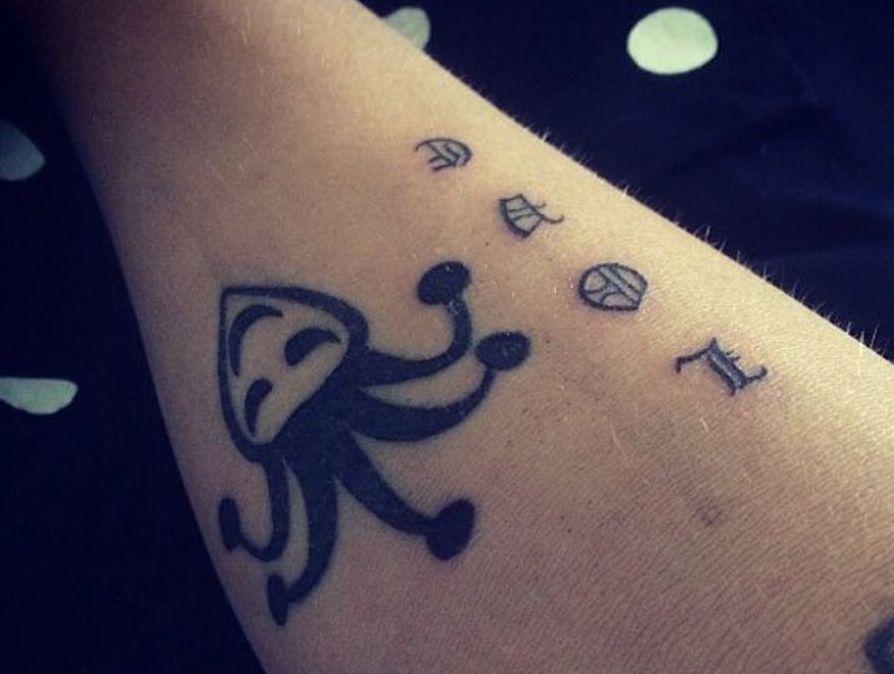 Justin Bieber's new tattoos. Justin Bieber's new tattoos.